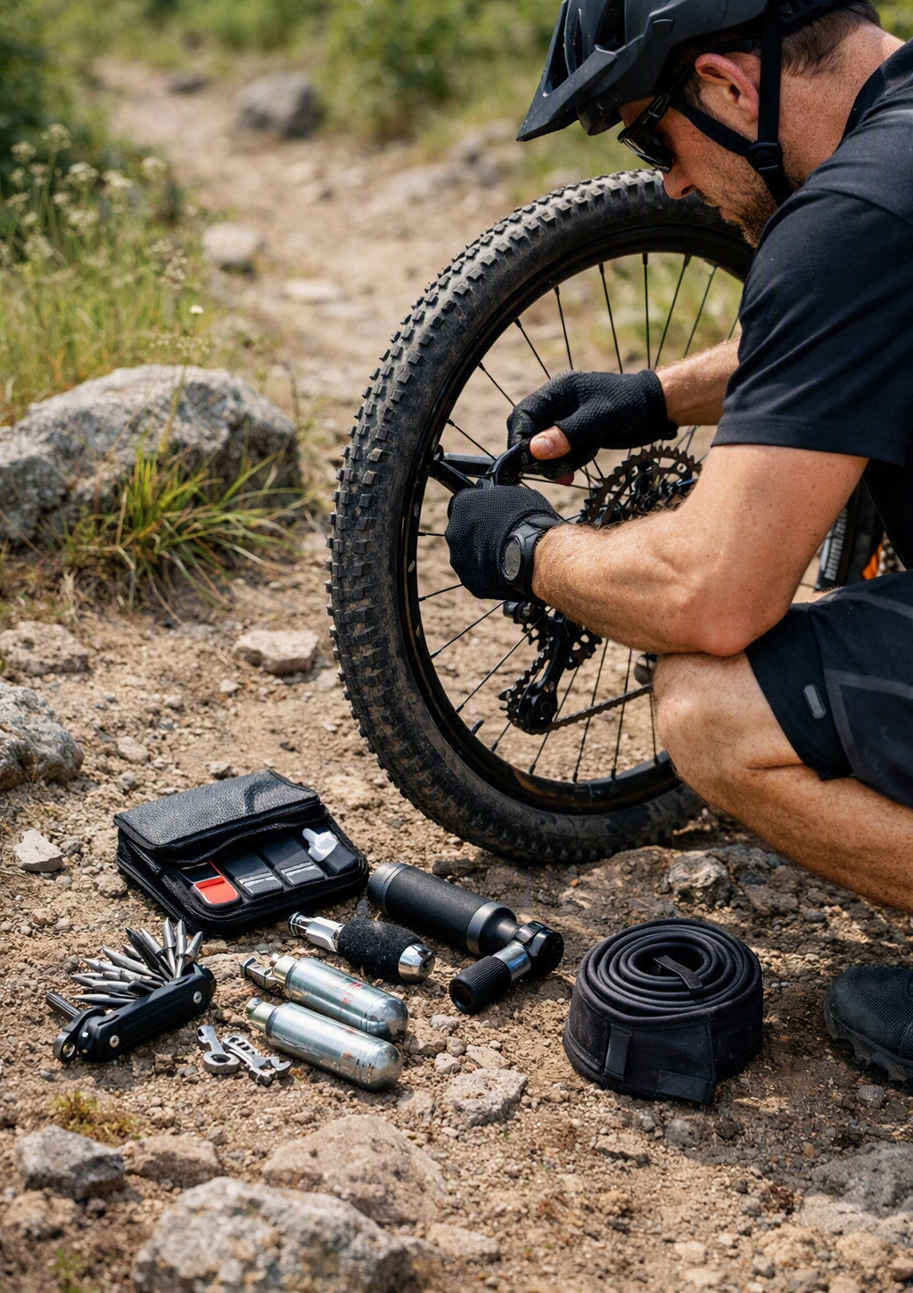 COSA PORTARE DIETRO DURANTE UN USCITA IN MTB : LA GUIDA